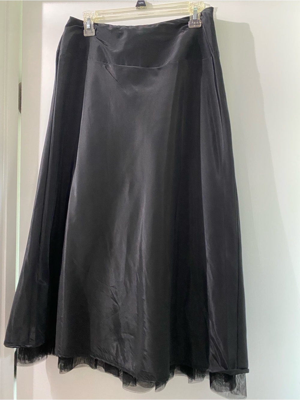 Vintage Y2K Mossimo x Target Black A-Line Midi Skirt
